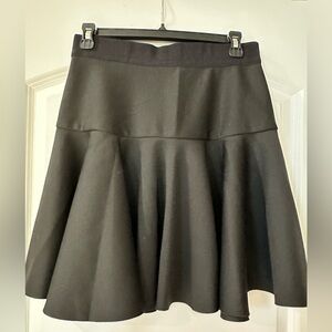 Milly Black Skater Skirt